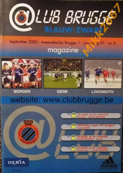 @LUB BRUGGE BLAUW-ZWART magazine - nr.6, 2002