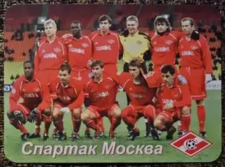 Календарик Спартак Москва 2002