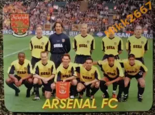 Календарик ARSENAL FC / В мире футбола 2002