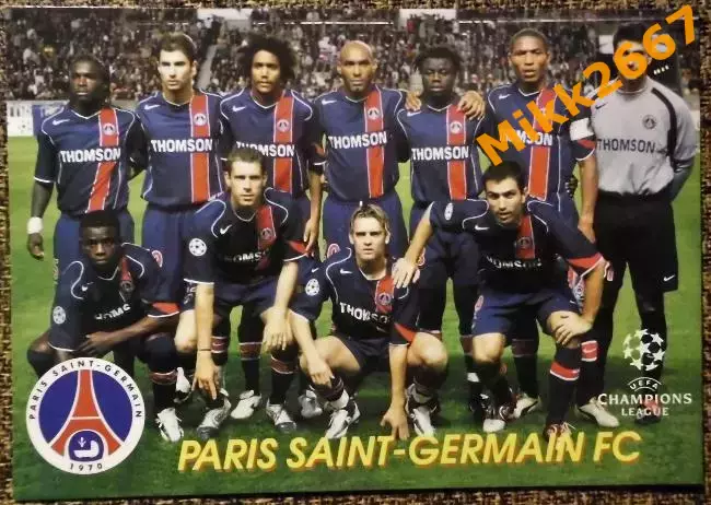 PARIS SAINT-GERMAIN FC / ПАРИ СЕН-ЖЕРМЕН, В мире ФУТБОЛА- 560