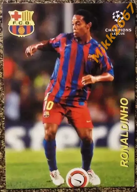 RONALDINHO / РОНАЛЬДИНЬЮ, В мире ФУТБОЛА- 754