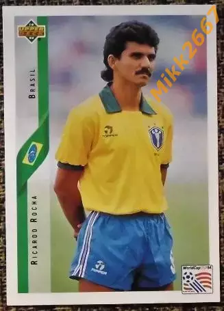 Ricardo ROCHA. Коллекция Upper Deck Чемпионат Мира США 1994