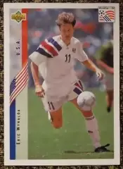 Eric WYNALDA. Коллекция Upper Deck Чемпионат Мира США 1994