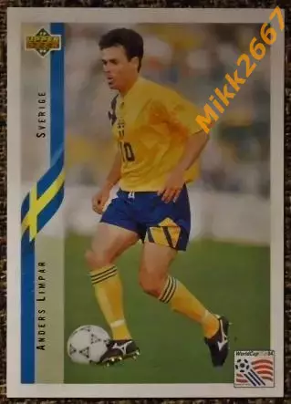 Anders LIMPAR. Коллекция Upper Deck Чемпионат Мира США 1994