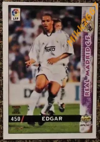 EDGAR. Коллекция MUNDICROMO Испанская Лига 1998-1999