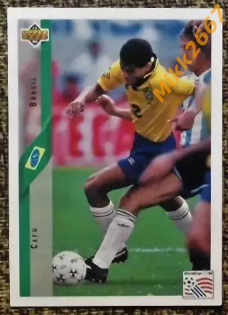 Cafu. Коллекция Upper Deck Чемпионат Мира США 1994