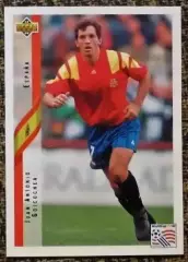 Juan Antonio GOICOCHEA. Коллекция Upper Deck Чемпионат Мира США 1994