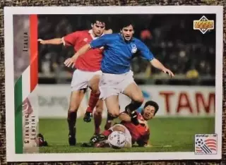 Gianluigi LENTINI. Коллекция Upper Deck Чемпионат Мира США 1994