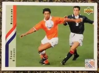 Frank RIJKAARD. Коллекция Upper Deck Чемпионат Мира США 1994