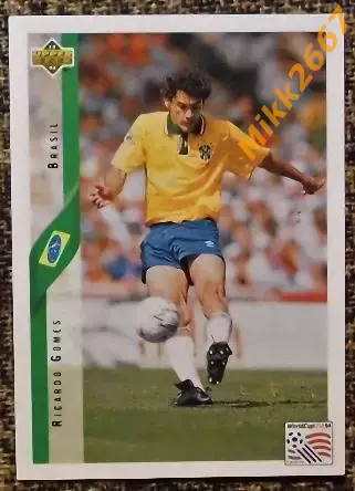 Ricardo GOMES. Коллекция Upper Deck Чемпионат Мира США 1994