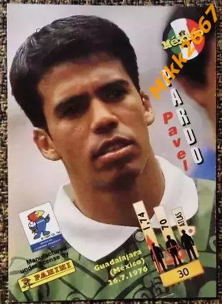 Pavel PARDO. Коллекция PANINI Чемпионат Мира 1998 (коллекционные карточки) 1