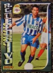 PAULETA. Коллекция PANINI Futbol 1998-1999