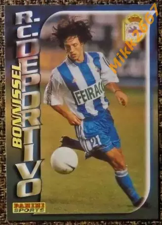 BONNISSEL. Коллекция PANINI Futbol 1998-1999