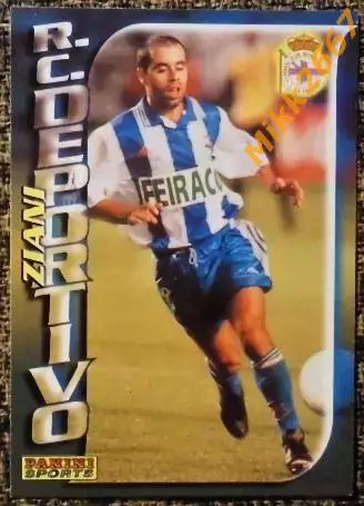ZIANI. Коллекция PANINI Futbol 1998-1999