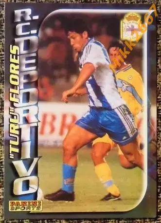 TURU FLORES. Коллекция PANINI Futbol 1998-1999