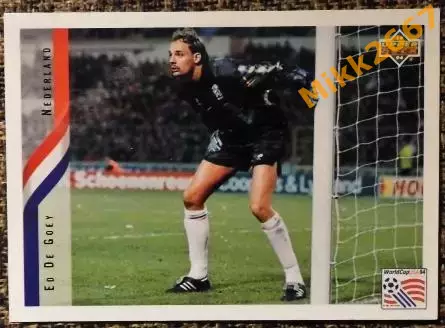 Ed De GOEY. Коллекция Upper Deck Чемпионат Мира США 1994