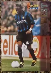 Taribo WEST. Коллекция Panini Calcio 99 Cards