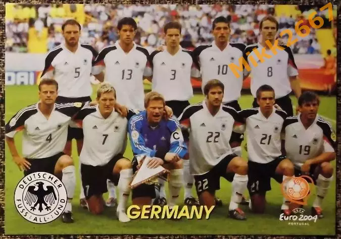Сборная команда GERMANY / ГЕРМАНИЯ, В мире ФУТБОЛА- 452