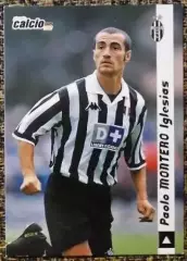 Paolo MONTERO Iglesias. Коллекция DS Pianeta Calcio 1998-1999