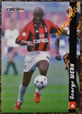 George WEAH. Коллекция DS Pianeta Calcio 1998-1999