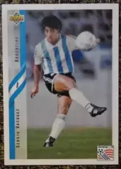 Sergio VASQUEZ. Коллекция Upper Deck Чемпионат Мира США 1994