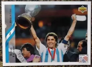 Oscar RUGGERI. Коллекция Upper Deck Чемпионат Мира США 1994