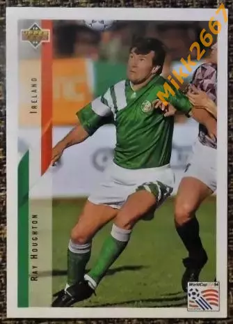 Ray HOUGHTON. Коллекция Upper Deck Чемпионат Мира США 1994