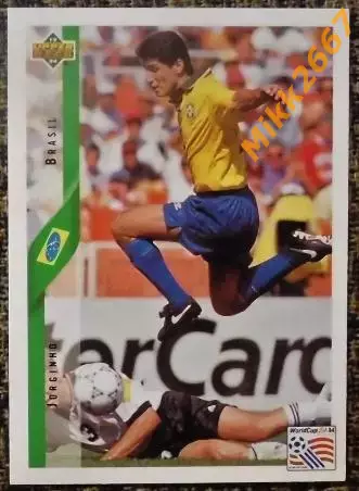 JORGINHO. Коллекция Upper Deck Чемпионат Мира США 1994