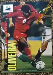 Luis Airton OLIVEIRA. Коллекция PANINI Чемпионат Мира 98(коллекционные карточки)