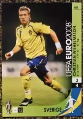 CHRISTIAN WILHELMSSON. Коллекция PANINI Чемпионат Европы 2008.Игровые карточки