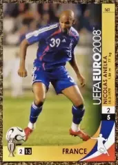 NICOLAS ANELKA. Коллекция PANINI Чемпионат Европы 2008. Игровые карточки