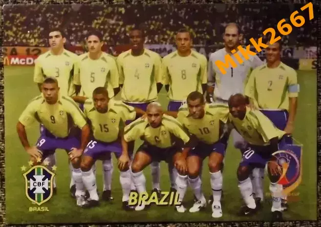 Сборная команда BRAZIL / БРАЗИЛИЯ, В мире ФУТБОЛА - 120