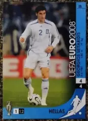 GEORGIOS SEITARIDIS. Коллекция PANINI Чемпионат Европы 2008. Игровые карточки