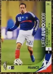 FRANCK RIBERY. Коллекция PANINI Чемпионат Европы 2008. Игровые карточки