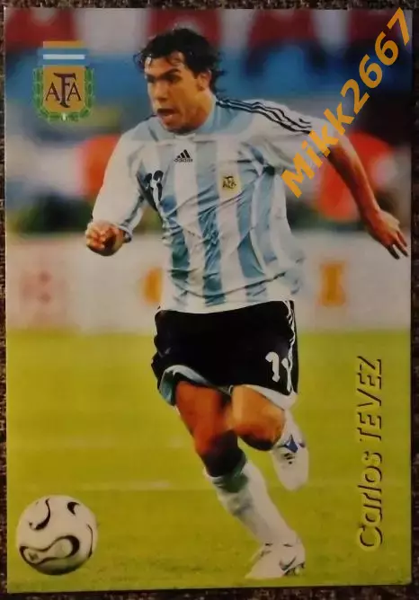Carlos TEVEZ / Карлос Альберто ТЕВЕЗ,В мире ФУТБОЛА- 863