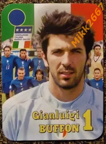 Календарик Gianluigi BUFFON / В мире футбола 2007