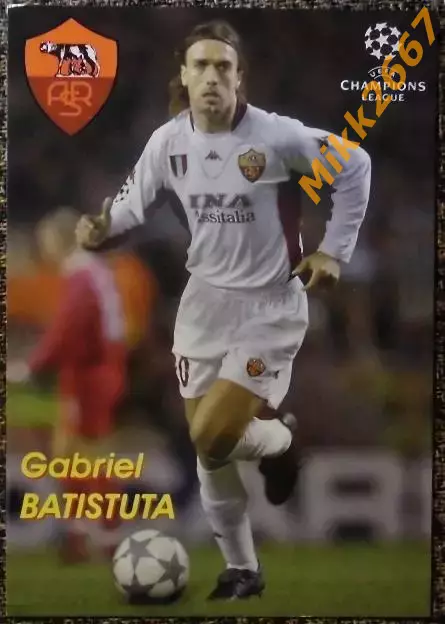 Gabriel BATISTUTA / Габриэль БАТИСТУТА, В мире ФУТБОЛА- 204