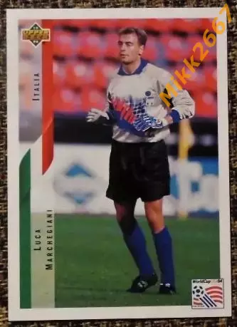 Luca MARCHEGIANI. Коллекция Upper Deck Чемпионат Мира США 1994