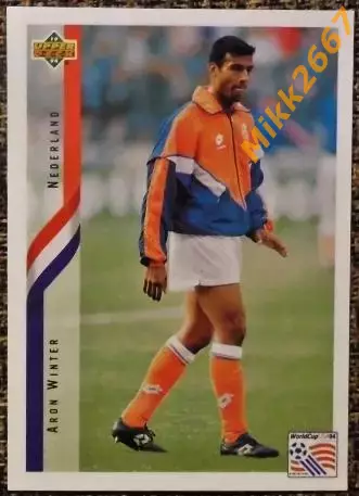 Aron WINTER. Коллекция Upper Deck Чемпионат Мира США 1994