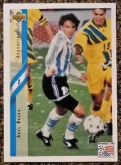 Abel BALBO. Коллекция Upper Deck Чемпионат Мира США 1994