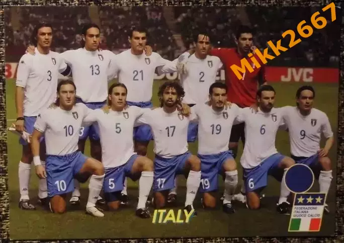 Сборная команда ITALY / ИТАЛИЯ, В мире ФУТБОЛА - 189