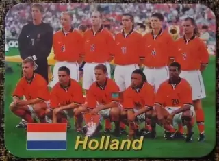 Календарик HOLLAND / сборная команда НИДЕРЛАНДЫ / В мире футбола 2001
