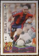 DE LA PENA. Коллекция MUNDICROMO Испанская Лига 1997-1998