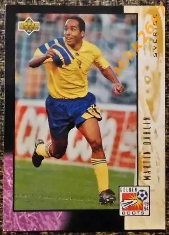 Martin DAHLIN. Коллекция Upper Deck Чемпионат Мира США 1994