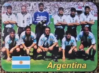 Календарик ARGENTINA / сборная команда АРГЕНТИНА / В мире футбола 2001