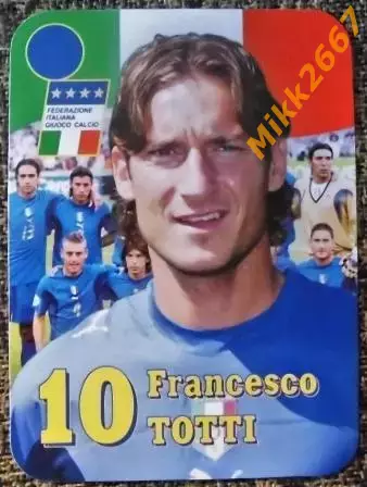 Календарик Francesco TOTTI / В мире футбола 2007