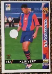 Patrick KLUIVERT. Коллекция MUNDICROMO Испанская Лига 1998-1999