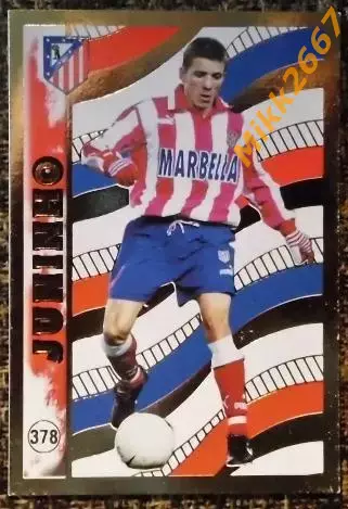 JUNINHO. Коллекция MUNDICROMO Испанская Лига 1998-1999