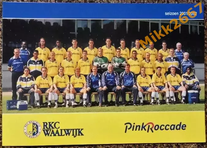 RKC WAALWIJK, 2001-2002