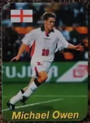 Календарик Michael OWEN / В мире футбола 2001